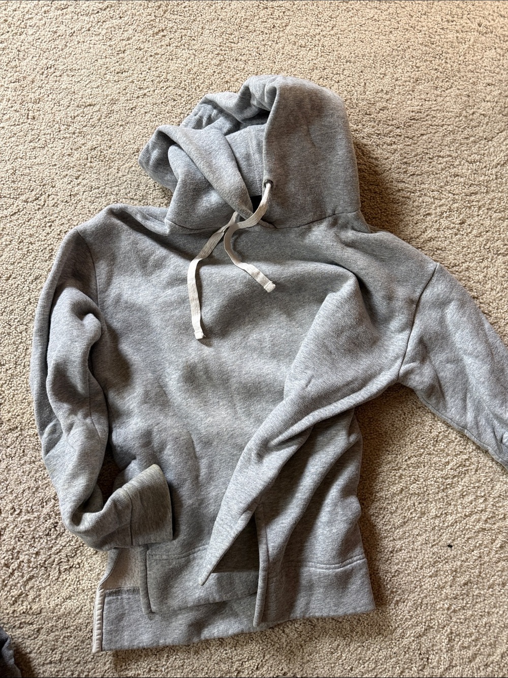 Classic Grey Hooded Sweatshirt
